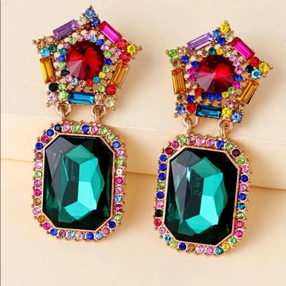 Lovely colorful earrings